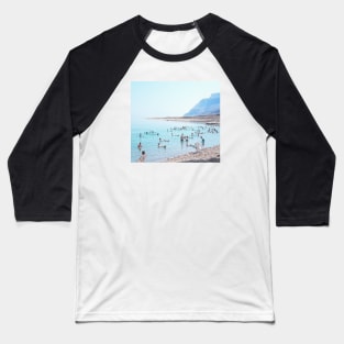 Israel, Dead Sea. Floating and Relaxing Baseball T-Shirt